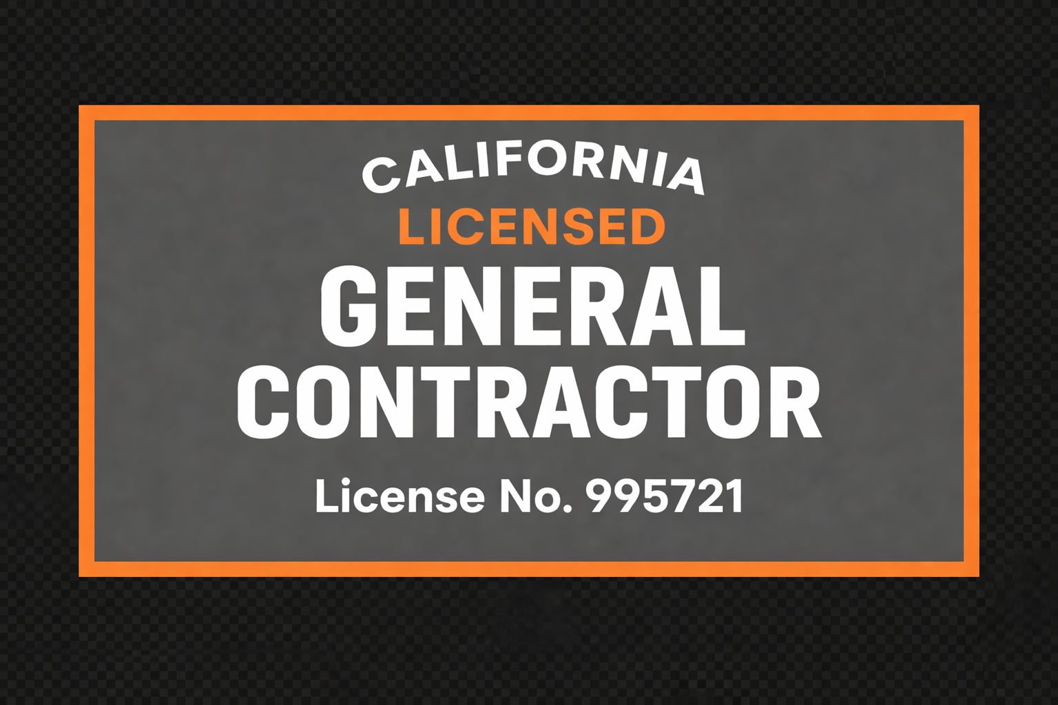 CA License Verified